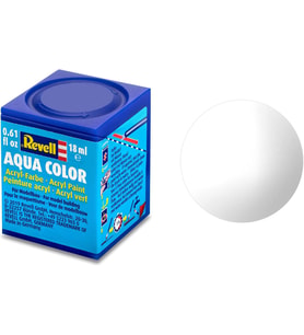 Revell - Su Bazlı Maket Boyası Clear Parlak 18 Ml (36101) (Krem)