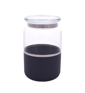 Gordion M06304-AB Kavanoz 20x10 cm Vısıon Black Platin