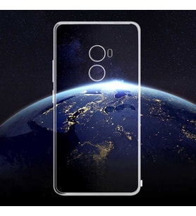 Xiaomi Mi Mix Kılıf Şeffaf Silikon Hibrit Case (Renksiz)