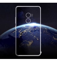 Xiaomi Mi Mix Kılıf Şeffaf Silikon Hibrit Case (Renksiz)
