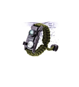 Paracord Kamp Bileklik Hayatta Kalma Bilekliği