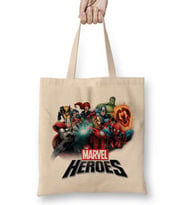 Marvel Heroes Bez Çanta Uzun Saplı