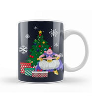 Majin Buu Around The Christmas Tree Dragon Ball Z Kupa Bardak Porselen