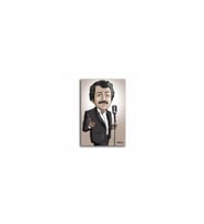 Müslüm Gürses Karikatür Tablo - 106835 - 40x30 Cm