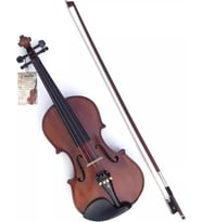 VANETTA VL-3 / 4/4 Masif Ağaç Keman (Abanoz Kulak ve Aksam )