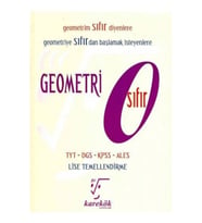 karakök yayınları TYT DGS KPSS ALES Geometri Sıfır Karekök Yayınları (Çok Renkli)