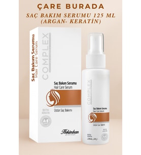 Saç Bakım Serumu 125 Ml (Keratin & Argan)