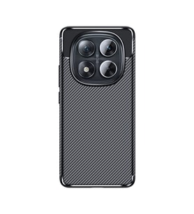 Xiaomi Redmi Note 14 Pro 5G Kılıf Elde Kaymayan Kamera Korumalı Silikon (Siyah)