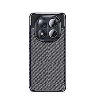 Xiaomi Redmi Note 14 Pro 5G Kılıf Elde Kaymayan Kamera Korumalı Silikon (Siyah)