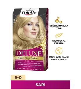 Palette Deluxe Saç Boyası 9-0 Sarı