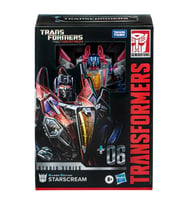 Takara Tomy Transformers Studio Series Deluxe War for Cybertron 06 Starscream Figürü Oyuncakları (Karışık)