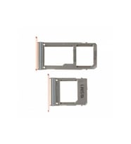 Samsung Galaxy A720 Sim Yuvası Sim Kart Tepsisi Rose Çift