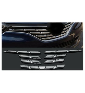 Renault Kadjar Uyumlu Ön Panjur Kromu - Kadjar Panjur Krom 2015 -2019