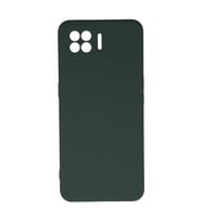 Oppo A73 Kılıf Nano İçi Kadife Silikon - Koyu Yeşil