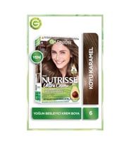 Garnier Nutrisse Yoğun Besleyici Kalıcı Krem Saç Boyası 6 Koyu Karamel