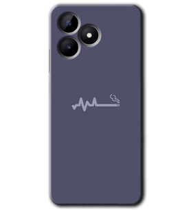 Realme C53 Kılıf HD Desen Baskılı Kılıf - Sigara Zararlıdır