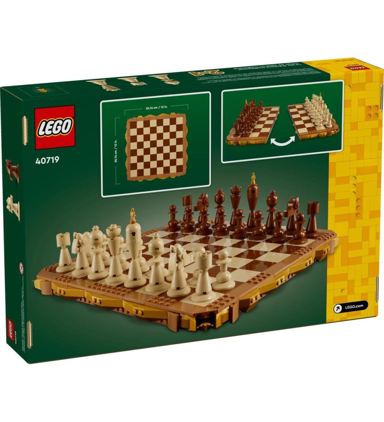 数量限定 Heart FMフレッシャーズSET！ LEGO® Iconic 40719 Geleneksel Satranç Seti