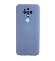 Durukar® Tecno Camon 16 Kılıf Nano içi Kadife Silikon - Gri