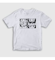 Presmono Unisex Çocuk Beyaz Setters Voleybol Anime Haikyu T-Shirt 237772tt