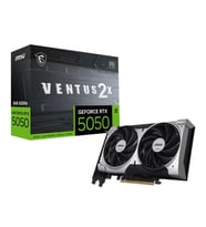 Msı Geforce Rtx5050 8g Ventus 2x Oc 8gb Gddr6 128bıt 1xhdmı 3xdp Ekran Kartı