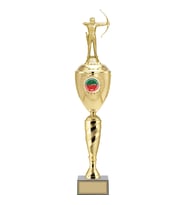 ODAK KUPA - Figürlü Kupalar - Okçu Figürlü Kupalar FG-081 B - 60 cm