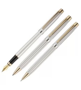 Scrikss 722W Gold-Chrome (Dolma-Tükenmez-Kurşun)