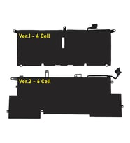 Dell Inspiron P123G (7400) Batarya Pil RETRO V2 6-Cell