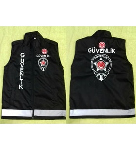 BAKMADAN GEÇME,ÖZEL GÜVENLİK YELEĞİ,SİPARİŞ VER.YAZILARI NAKIŞ İŞLEMELİ SİLİNMEZ.SİVİLE SATILMAZ