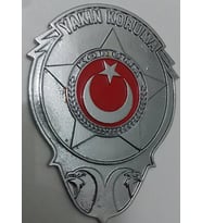 YAKIN KORUMA CÜZDAN ROZETİ (METAL)-SATIN/AL,YAKIN KORUMA KIMLIK KARTLI PERSONELE SATILIR.-SIVILE SATILMAZ