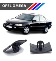 Opel Omega Kaput İzalatör Klipsi 15 Adetli Paket M1658-6