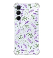 PrintiFy Samsung Galaxy A55 Uyumlu Water Color 3 Baskılı Şeffaf Köşe Korumalı Antişok Kılıf
