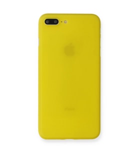 7 Plus Kılıf Pp Ultra İnce Kapak - Sarı