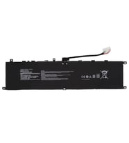 MSI Vector GP66 12UE ile Uyumlu Notebook Bataryası Pili (Siyah)