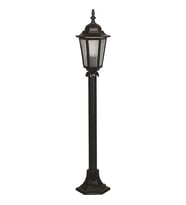 AVONNI BSU-68061-BSY-M1-BOP Siyah Boyalı Dış Mekan Aydınlatma E27 Aluminyum Cam 20cm