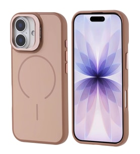 Apple iPhone 17 Kılıf M-safe Şarj Özellikli Kamera Standlı Zore Notron Kapak