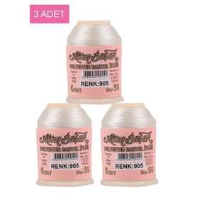 3 Adet Altınbaşak Oya ve Dantel İpi 20 gr - Royaleks - No: 905
