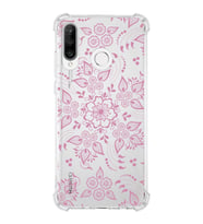 Huawei P30 Lite  Köşe Korumalı Antişok Kapak Nostalji Desen Tasarımlı Şeffaf  Kılıf