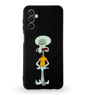 Samsung Galaxy A04s Uyumlu Lansman Kılıf Altı Kapalı İçi Kadife   Dokunaç Tasarımlı  Kapak (Şeffaf)