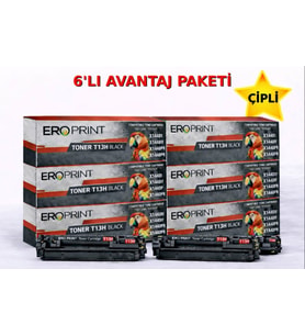Canon i-SENSYS X1440P Çipli Muadil Toner - 10.200 Sayfalık - 6'lı Avantaj Paket