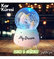 Kar Küresi Unicorn