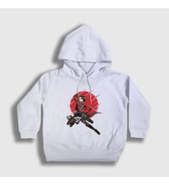 Presmono Unisex Çocuk Beyaz Levi Anime Attack On Titan Kapüşonlu Sweatshirt 123767tt (Beyaz)