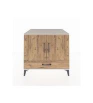 Kronos Şifonyer 2 Raflı Tek Çekmeceli 2 Kapaklı 88x59x80 Aytaşı-Çam