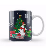 Breezly And Sneezly Around The Christmas Tree Kupa Bardak Porselen
