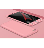 Xiaomi Mi 5 Kılıf Zore Kamera Korumalı 360 Tam Koruma Ays Rose Gold