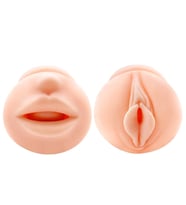LilituShop 3 Boyutlu Suni Oral & Vajinal Mastürbatör