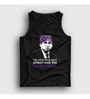 Presmono Unisex Siyah Prison Mike Michael Scott The Office Atlet 345927tt