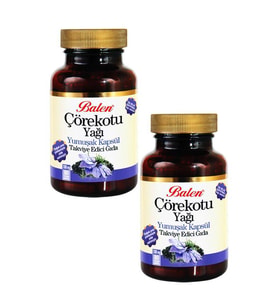 Balen Çörekotu Yağı Yumuşak Kapsül 1380 mg 80 Kapsül 2 Adet