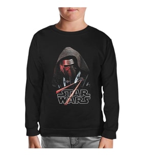 Star Wars - The Force Awakens 7 Siyah Çocuk Sweatshirt