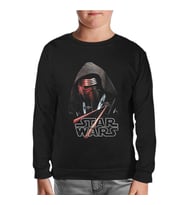 Star Wars - The Force Awakens 7 Siyah Çocuk Sweatshirt