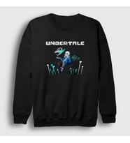 Presmono Unisex Siyah Bones Undertale Sweatshirt 31926tt